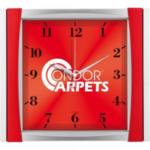 Plastik Duvar Saati ( 32,5 x 36,5 cm )