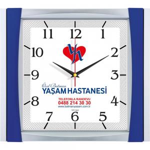 Plastik Duvar Saati ( 32,5 x 36,5 cm )