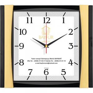 Plastik Duvar Saati ( 32,5 x 36,5 cm )