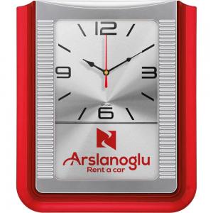 Plastik Duvar Saati ( 29 x 33,7 cm )