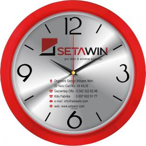Plastik Duvar Saati ( Ø 35 cm )